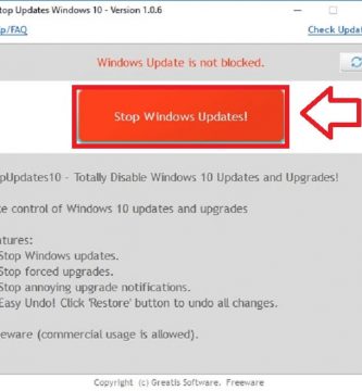 desactivar las actualizaciones automáticas en windows 10