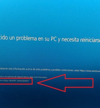 memory management pantalla azul