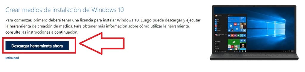 descargar windows 10 pro 64 bits usb