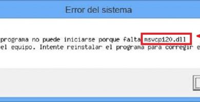 reparar error msvcp120.dll