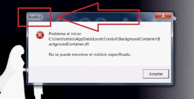 solucinar error RUNDLL.