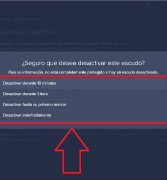 desactivar momentaneamente avast free antivirus