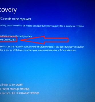 Error 0xc0000185 En Windows 10