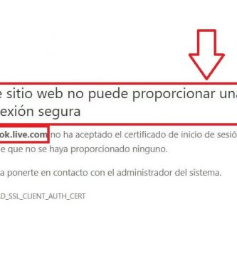 este sitio web no puede proporcionar una conexión segura nod32