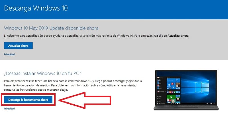 famélico residuo Garantizar ▷ Como Instalar Windows 10 Con Media Creation Tool 2023