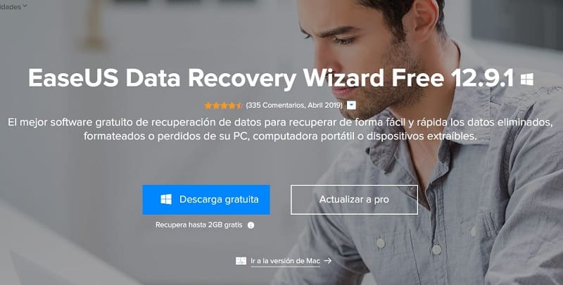 EaseUS data recovery wizards free