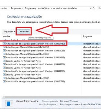 quitar actualizaciones de windows 10