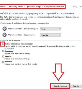 inicio rapido windows 10 bueno o malo