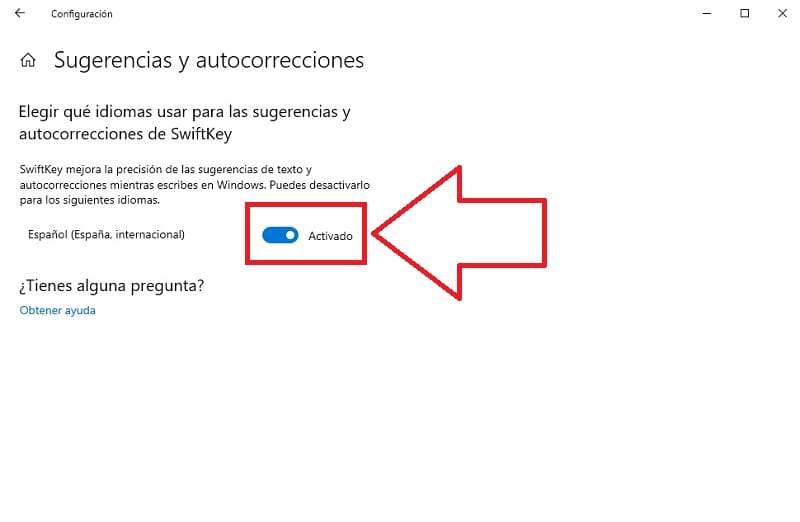 como se activa swiftkey en windows 10.