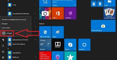 hacer cuenta de invitado windows 10