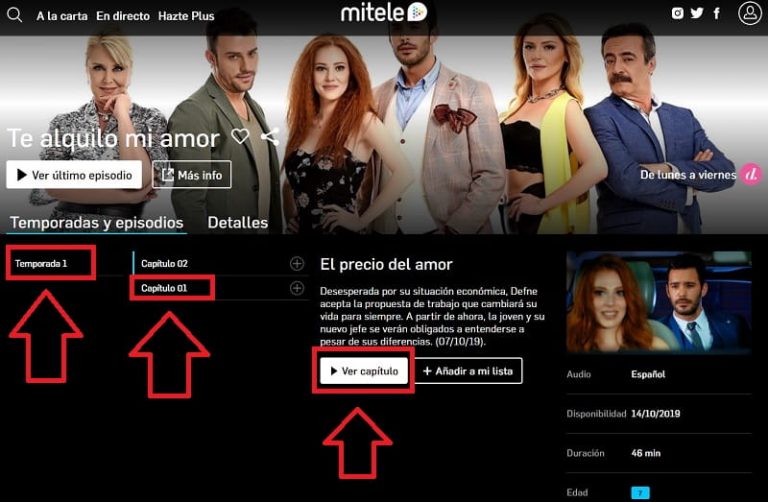 Te Alquilo Mi Amor Temporada 2 En Español Capitulo 3