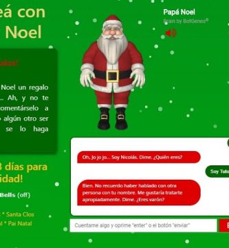 chatear con papa noel real