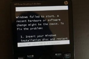 poner windows 10 en una calculadora.