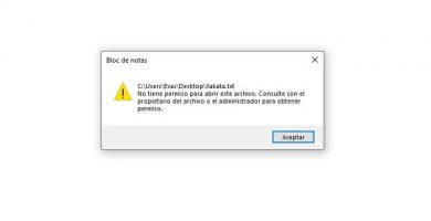no tiene permisos para abrir este archivo