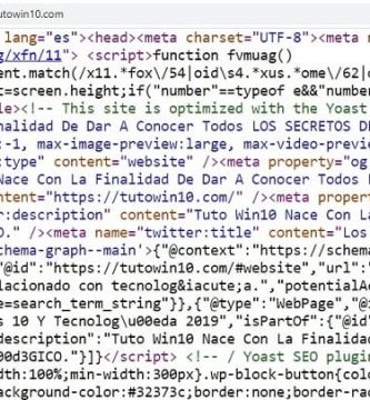 ver codigo fuente en pagina web