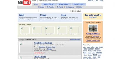 youtube 2005 wayback machine