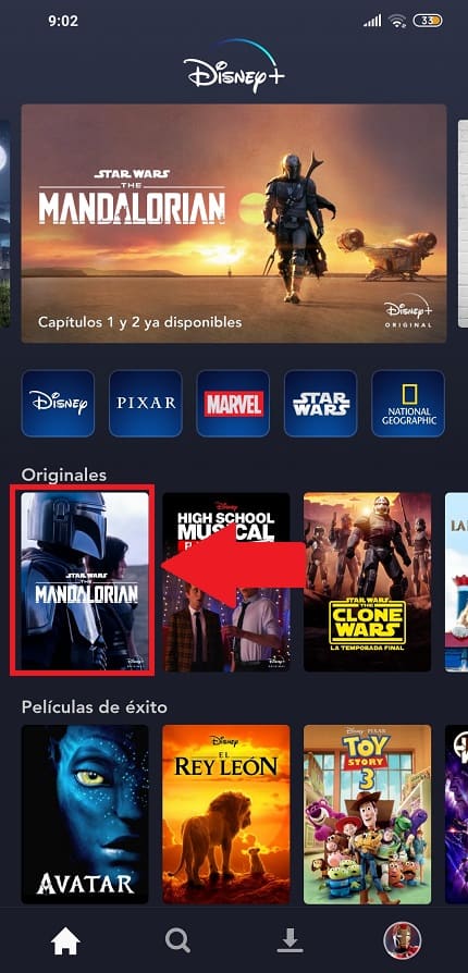 Disney + Mi Lista