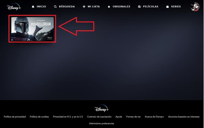 poner películas a mi lista en Disney Plus