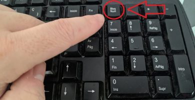 activar teclado numerico regedit
