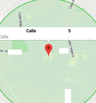 perímetro de alarma gps.