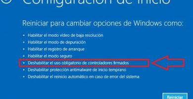 instalar driver no firmados en windows 10