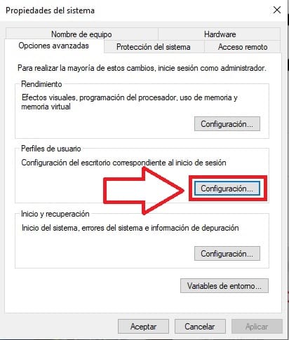 eliminar cuenta de usuario administrador windows 10