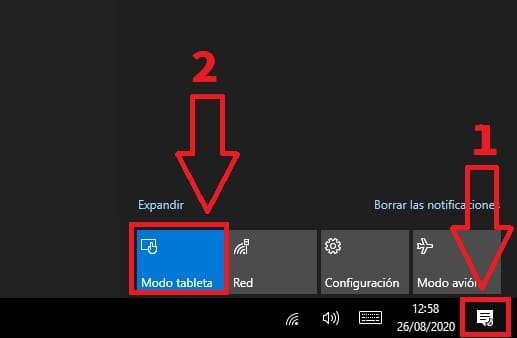 ≫ Como Quitar Y Activar El Modo Tableta En Windows 10 2588
