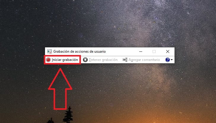grabacion de acciones de usuario para que sirve