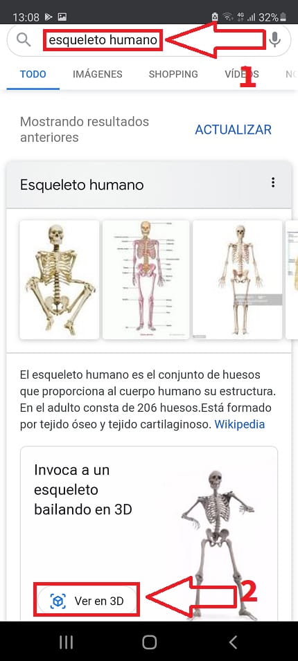 Esqueleto humano: un esqueleto que baila