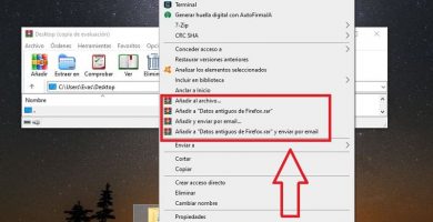 agregar winrar al menu contextual