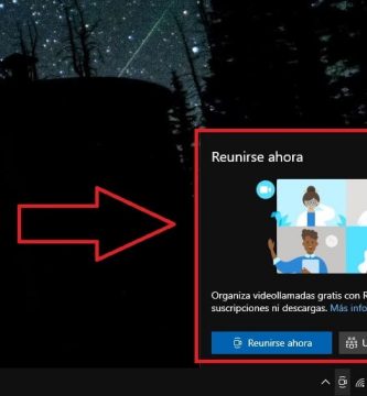 mostrar icono reunirse ahora.