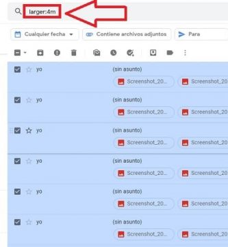 ordenar correos gmail.