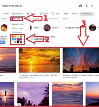 buscar imagenes por color