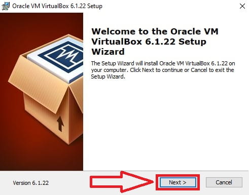 instalación oracle virtualbox.