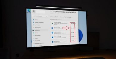 Cuanto pesa cada app en Windows 11.