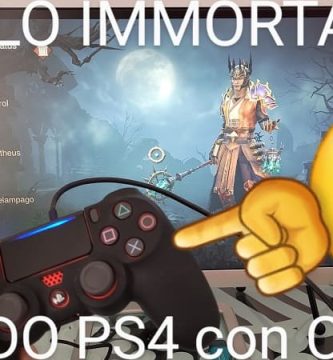 Jugar Diablo Immortal pc con mando PS4 sin ds4windows.