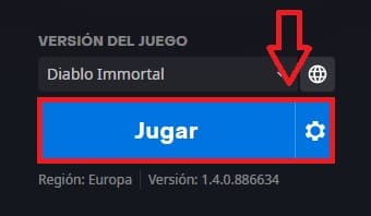 Jugar a Diablo Immortal en Windows.