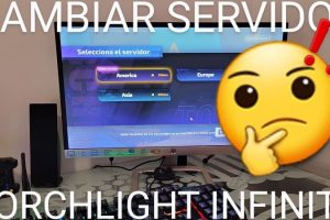 Elegir otro servidor Torchlight Infinite pc.