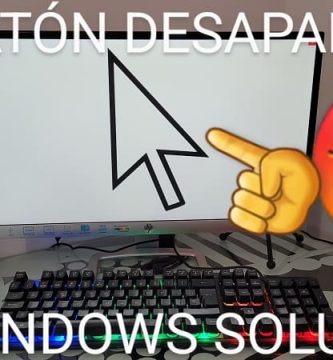 no veo mi cursor en Windows.