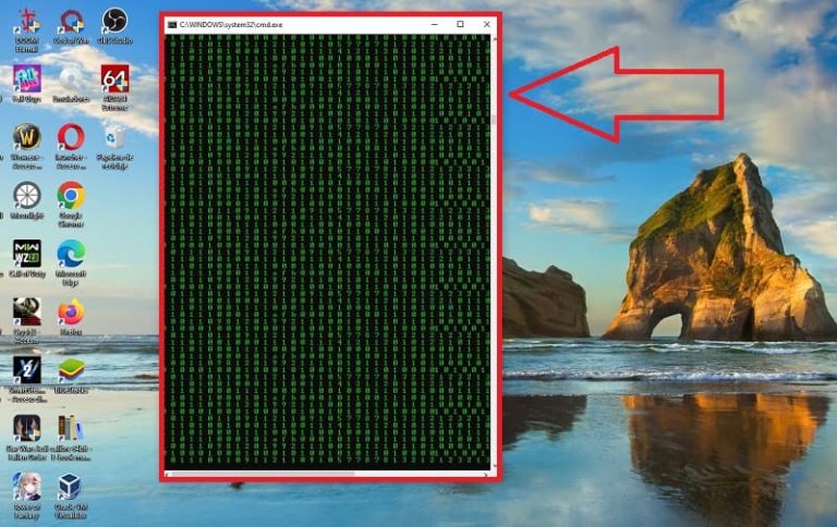 ≫ Cómo Hacer el Código de Matrix con el Bloc de Notas 2026