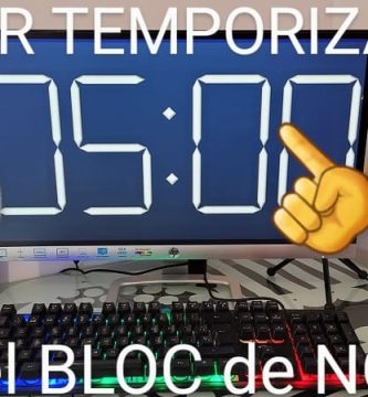 Crear cuenta atrás bloc de notas.