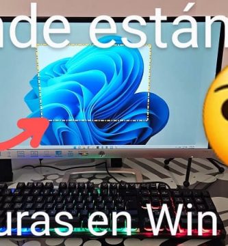 capturas en Windows 11.