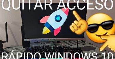acceso rápido Windows 10.
