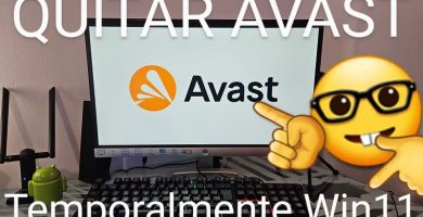 Quitar Avast por 10 minutos Windows 11.
