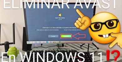 borrar avast por completo en Windows 11.