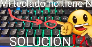 teclado inglés no tiene ñ solución windows 11.