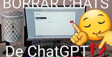 Borrar conversaciones de ChatGPT.