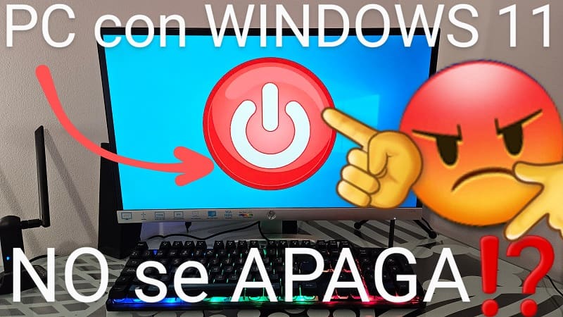 Windows 11 no se apaga.