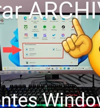 quitar archivos recientes Windows 11.