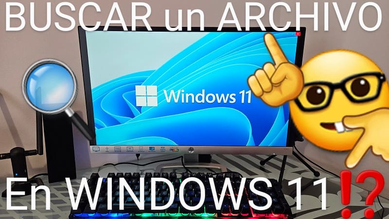 Buscar un archivo Windows 11.